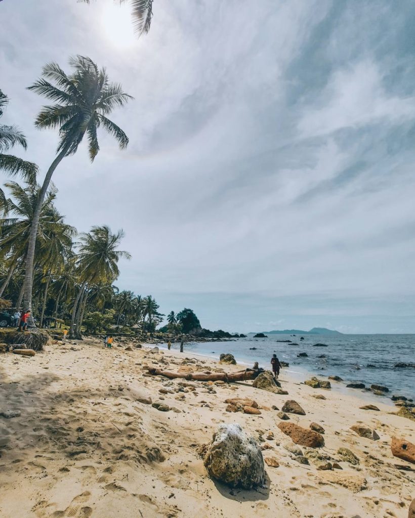 pantai di lampung selatan