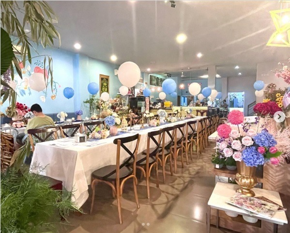 cafe lampung Magnolia Floral Cafe