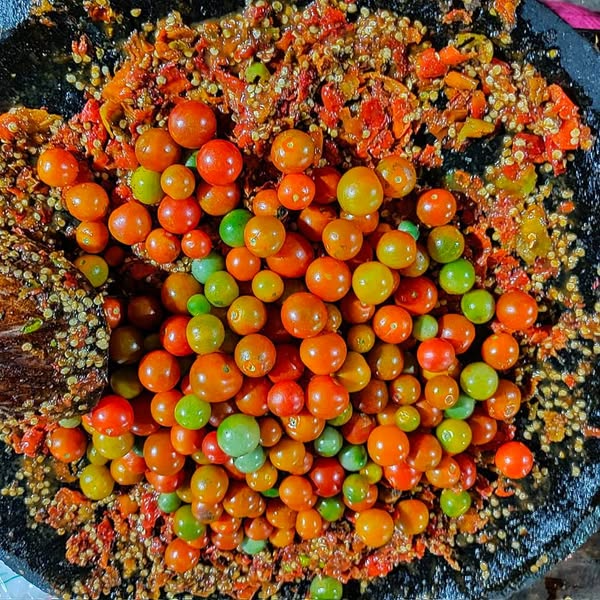 Sambal rampai Lampung