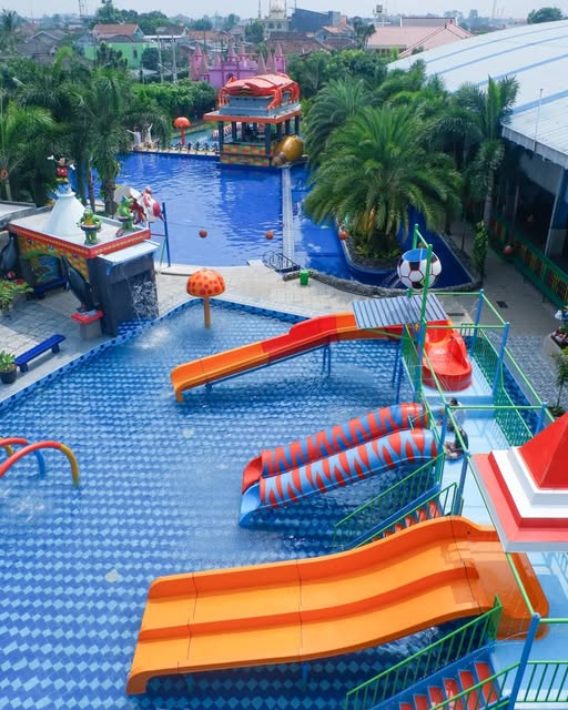 Itinerary Lampung 3 hari 2 malam Waterpark di Lampung Walk 